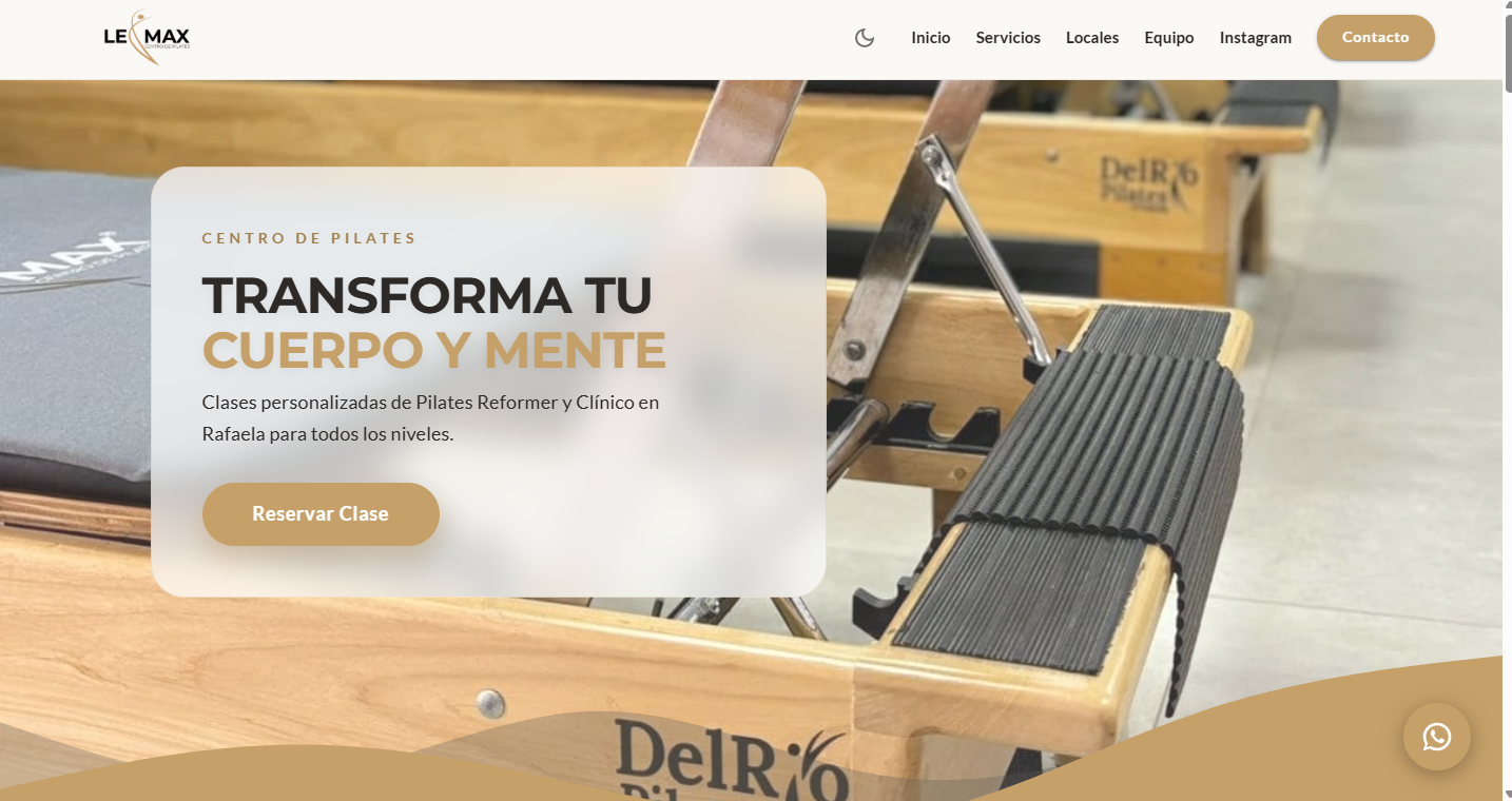 Captura del sitio web ADAPets